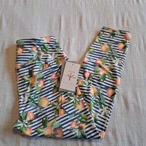 Soybu women's size medium peach & flower designed, new with tags